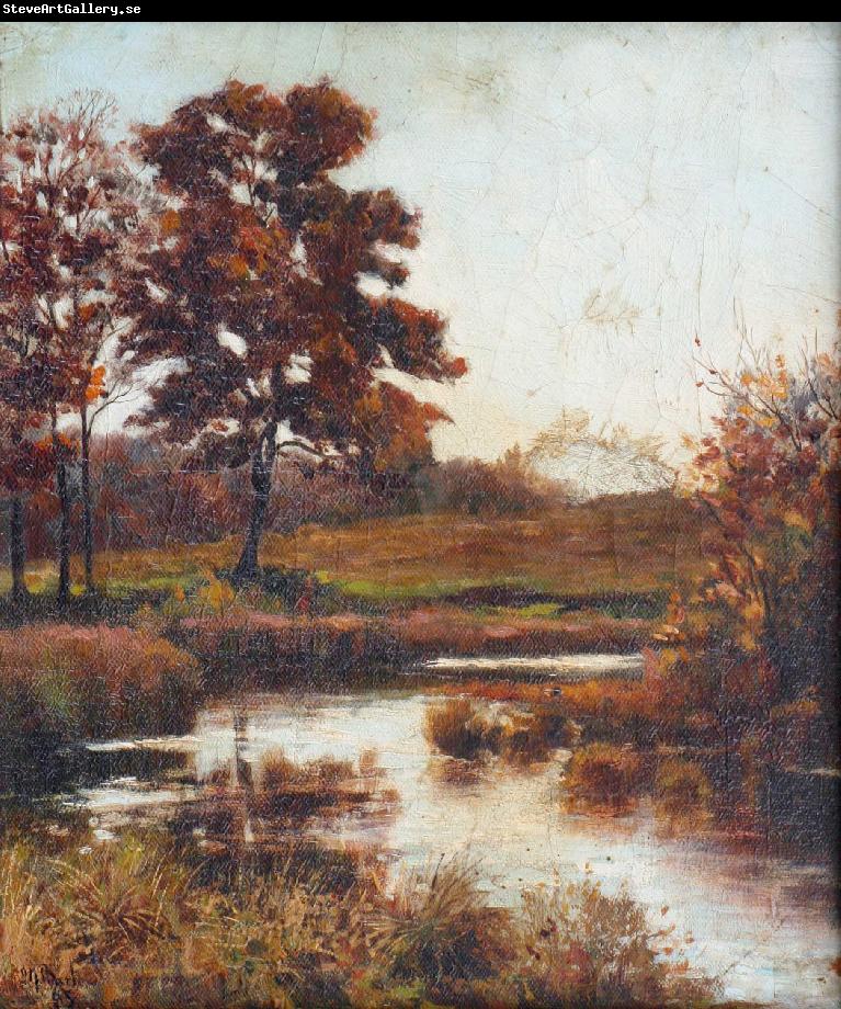 Attributed to Jan de Beer A Stream in Autumn